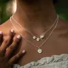 Silver Daisy Chain Necklace sold by Lily Charmed