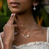 Silver Daisy Chain Necklace sold by Lily Charmed