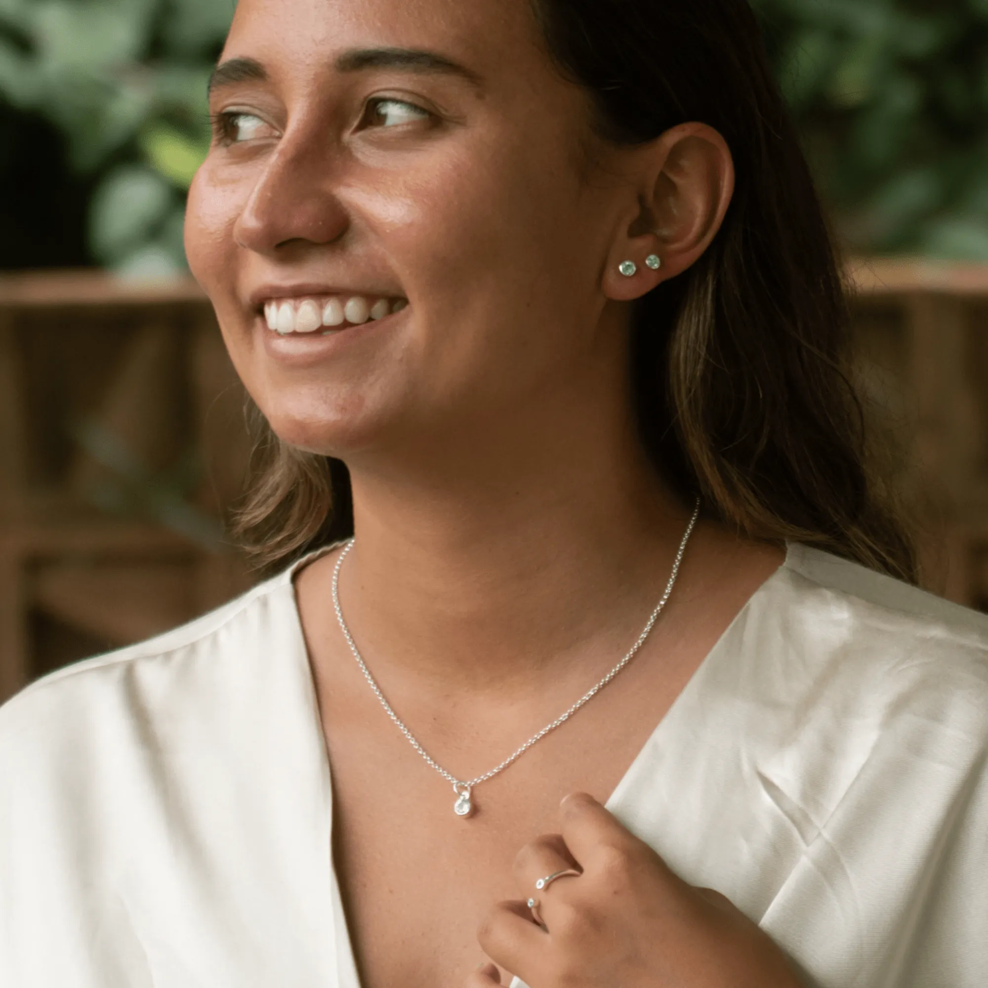 December Birthstone Jewellery Set (Blue Topaz) sold by Lily Charmed product image thumbnail 2