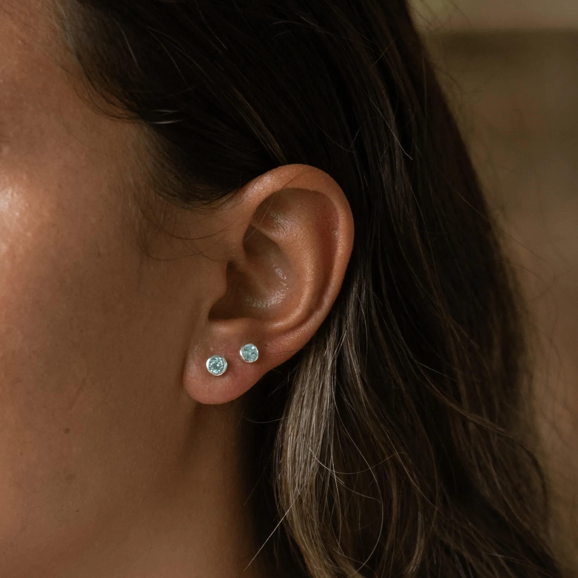 December Birthstone Jewellery Set (Blue Topaz) sold by Lily Charmed product image thumbnail 3