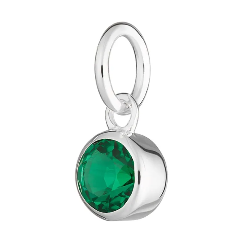 Emerald Charm - May Birthstone sold by Lily Charmed