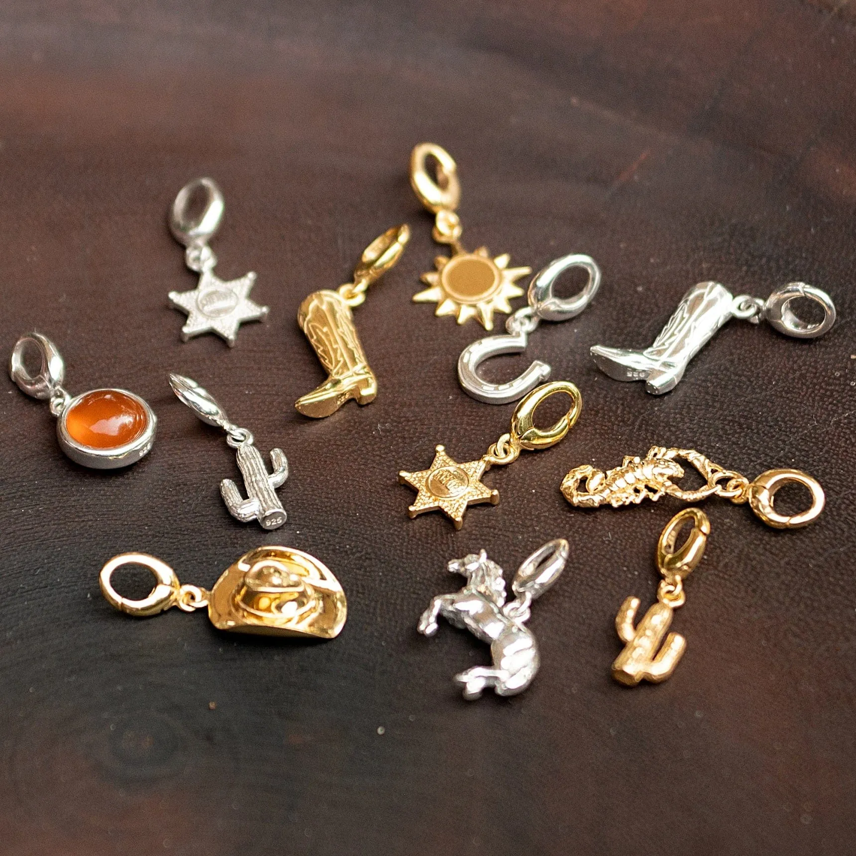 Silver Cactus Charm sold by Lily Charmed product image thumbnail 3