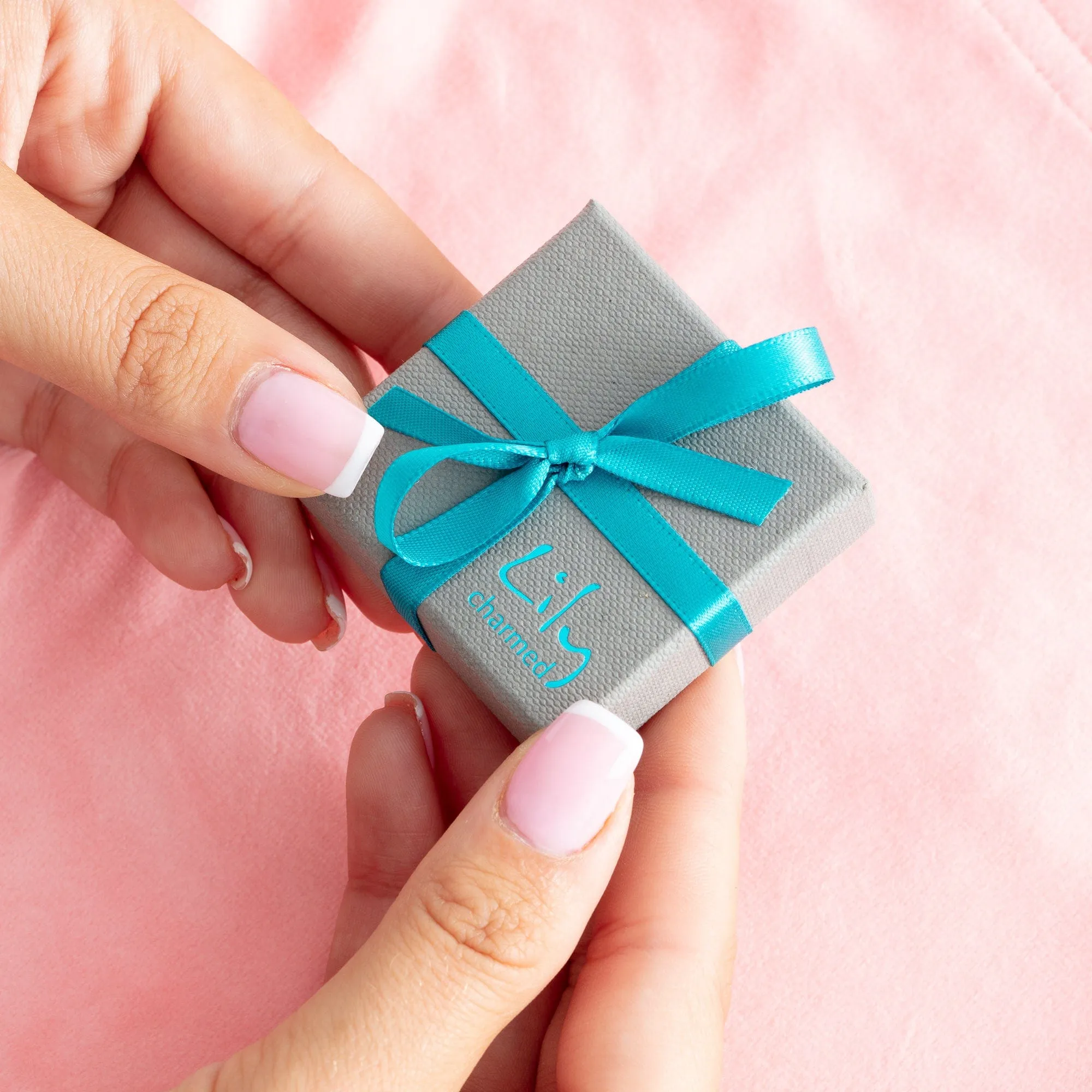 Gold Plated September Birthstone Teeny Stud Earrings (Sapphire) sold by Lily Charmed product image thumbnail 3