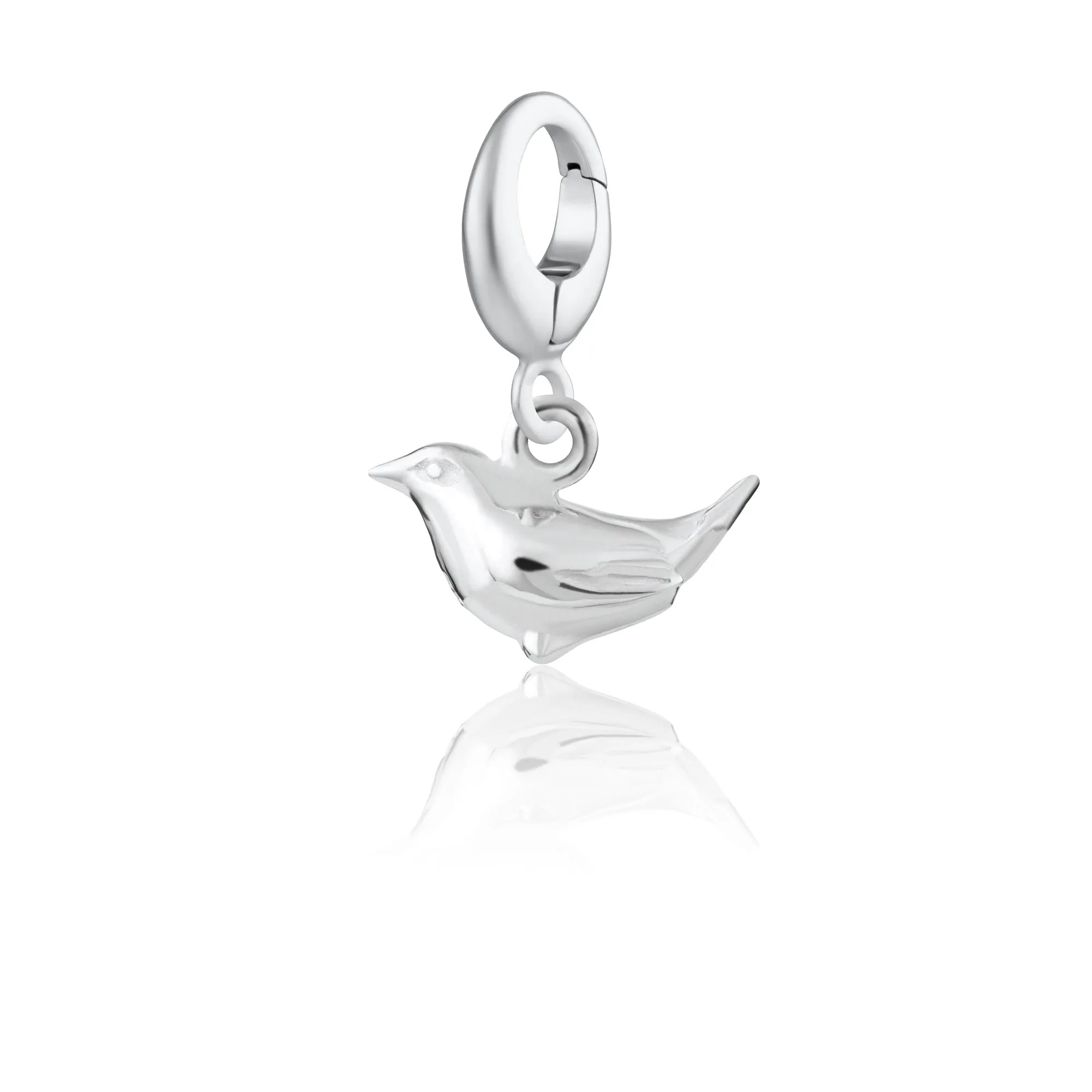 Silver Wren Charm sold by Lily Charmed