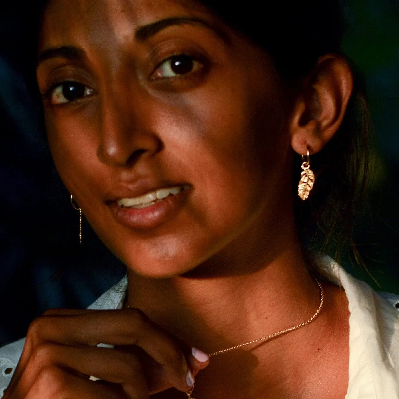 Gold Plated Feather Single Earring Charm sold by Lily Charmed product image thumbnail 2