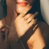 Gold Plated Star Cluster Stacking Ring sold by Lily Charmed
