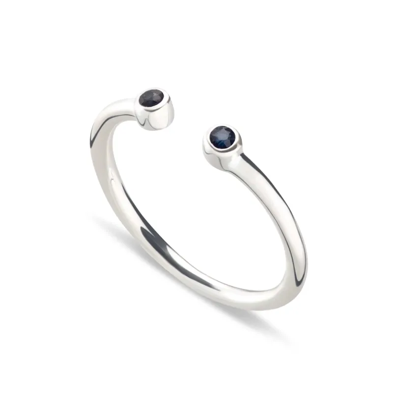 September Birthstone Open Style Ring, Sapphire sold by Lily Charmed