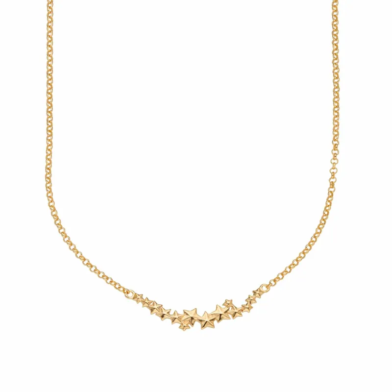 Gold Plated Star Cluster Necklace sold by Lily Charmed