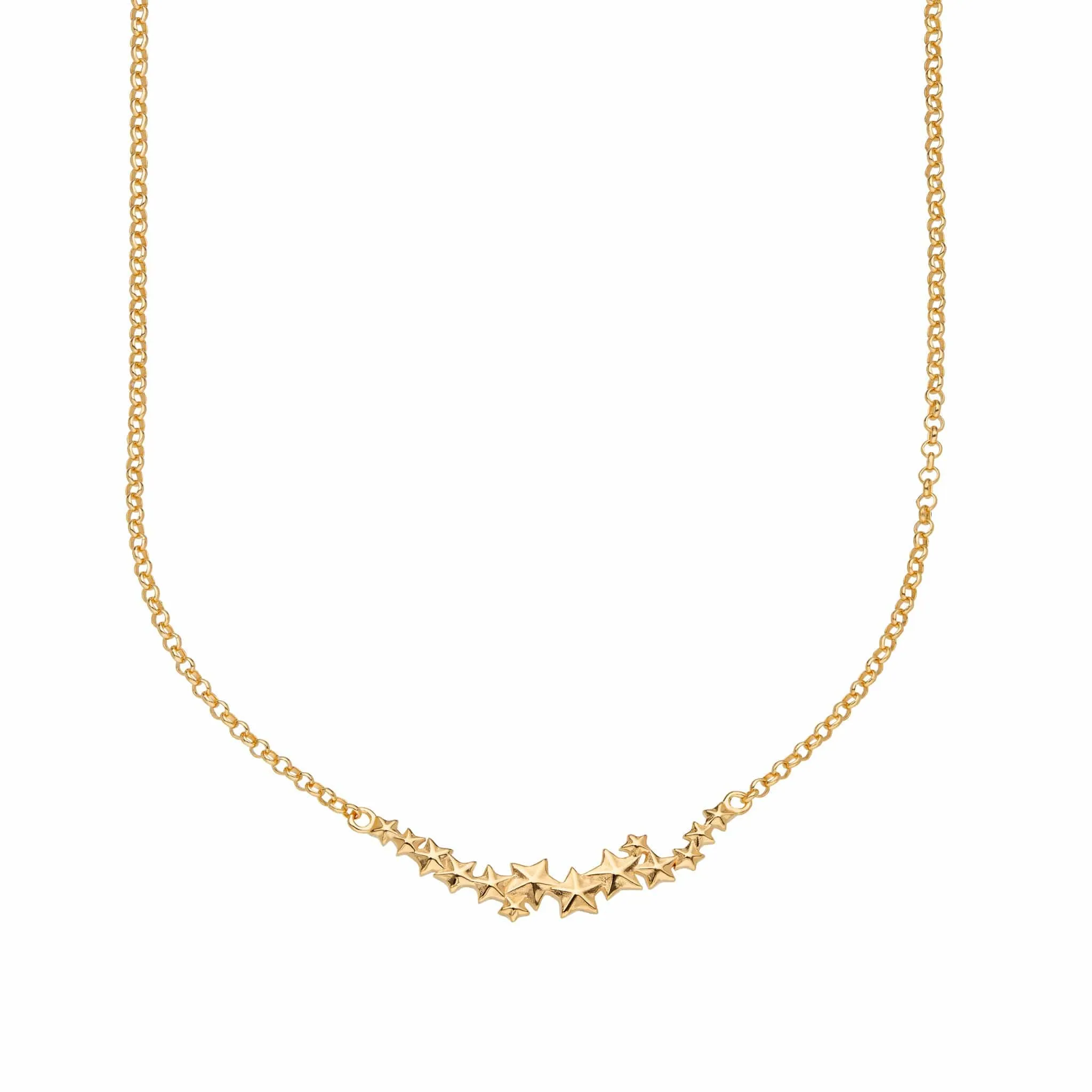 Gold Plated Star Cluster Necklace sold by Lily Charmed