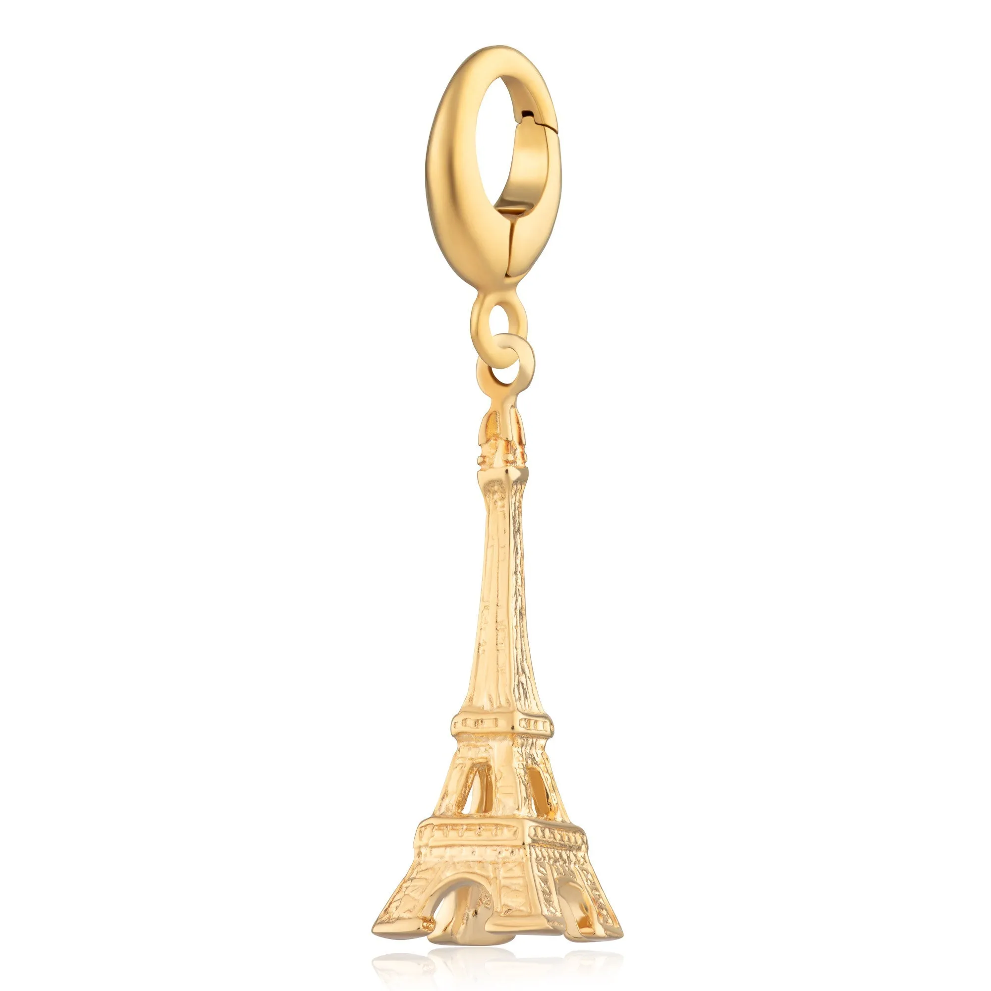 Gold Plated Eiffel Tower Charm sold by Lily Charmed