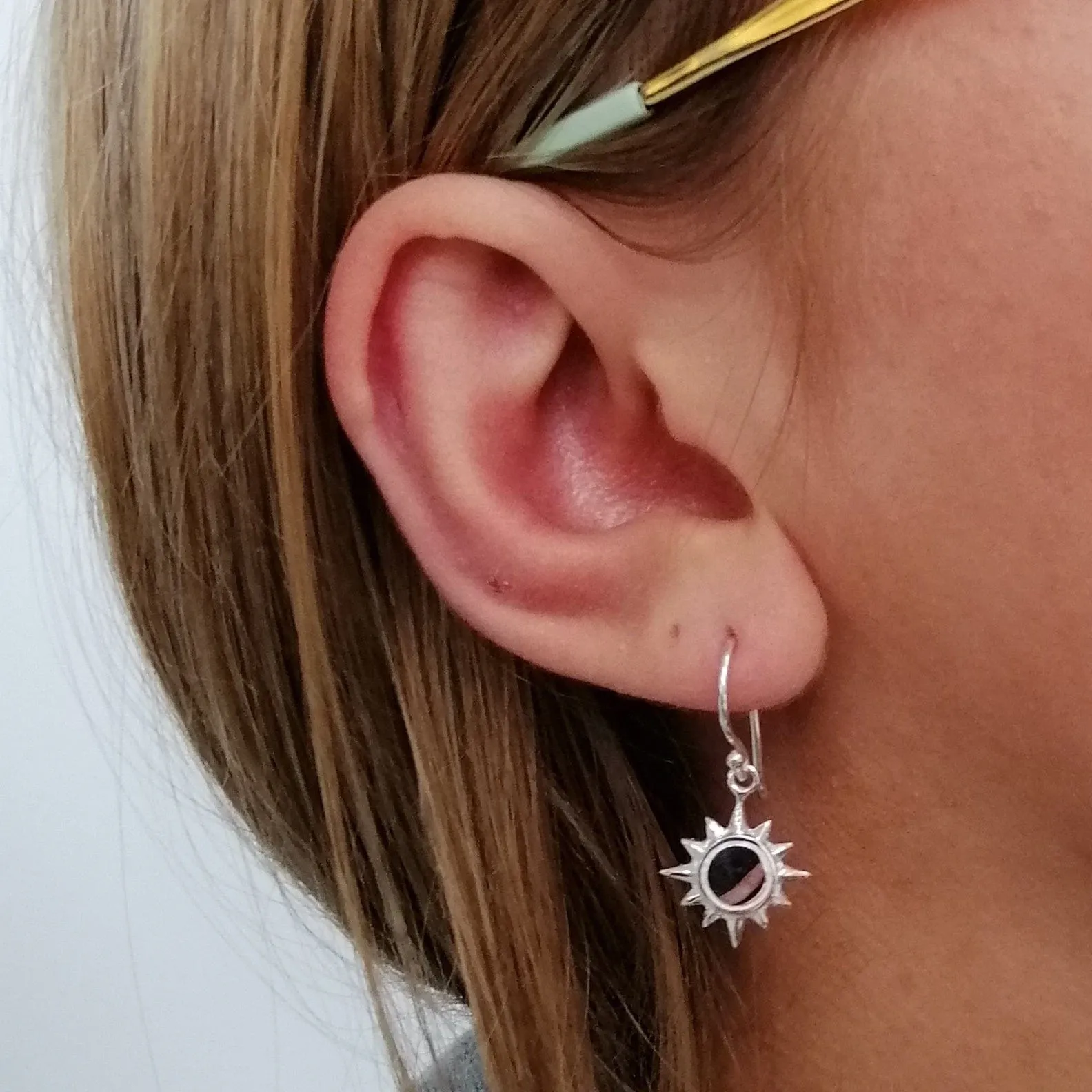 Sun Hook Earrings sold by Lily Charmed product image thumbnail 2