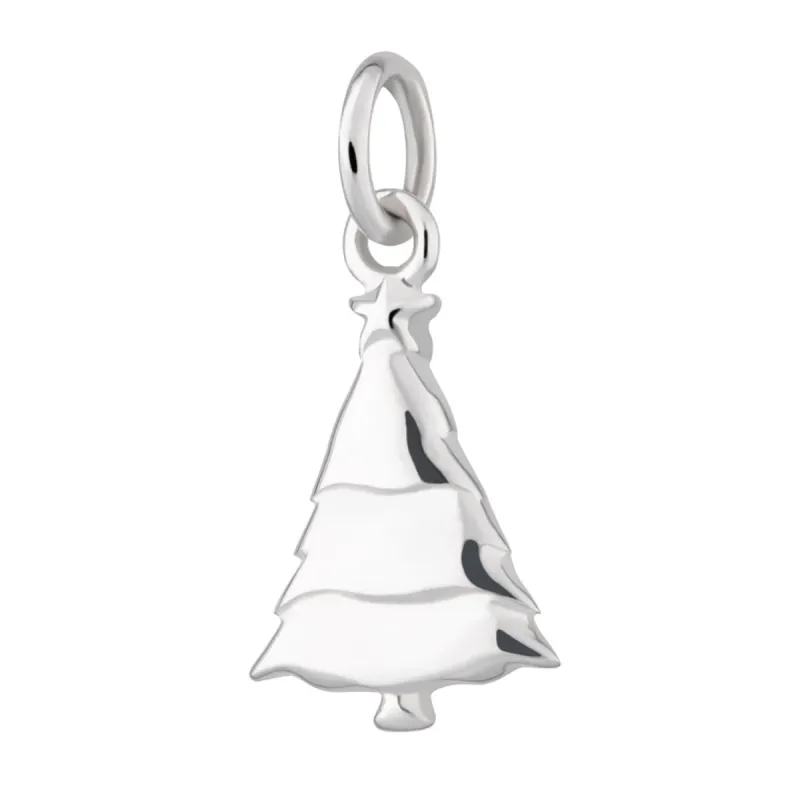 Silver Christmas Tree Charm sold by Lily Charmed