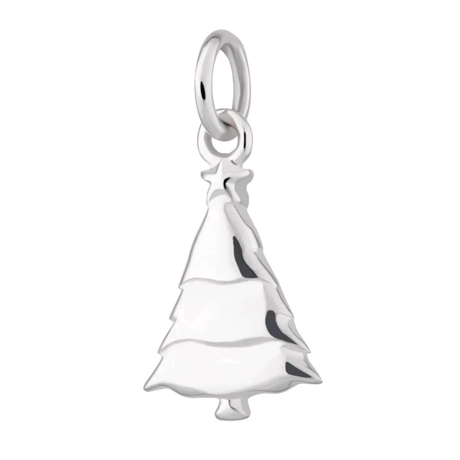 Silver Christmas Tree Charm sold by Lily Charmed