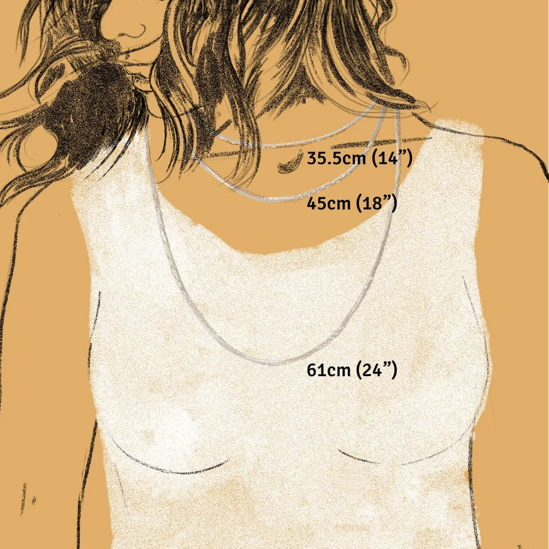 February Birthstone Charm Necklace (Amethyst) sold by Lily Charmed product image thumbnail 5