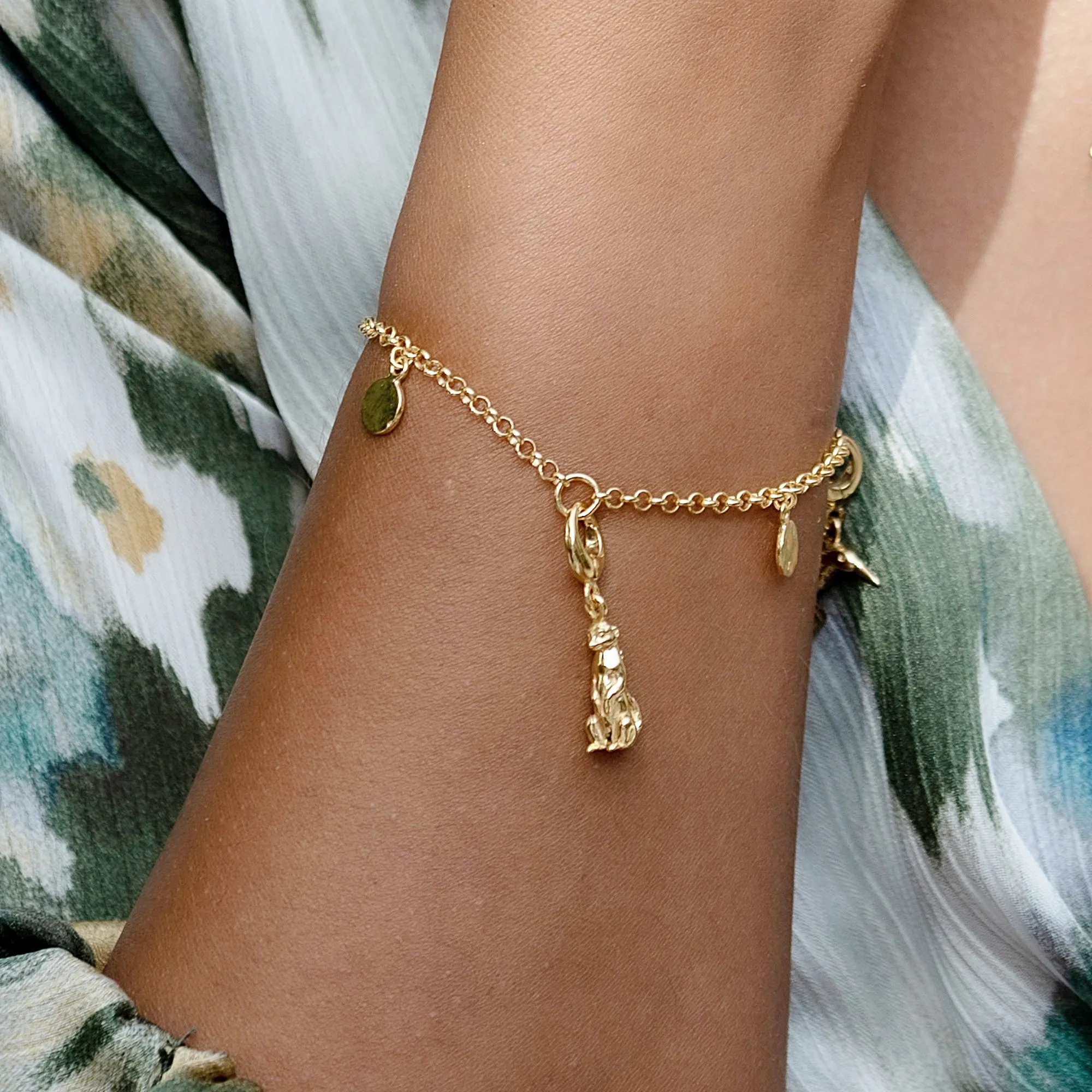 Gold Plated Meerkat Charm sold by Lily Charmed product image thumbnail 3