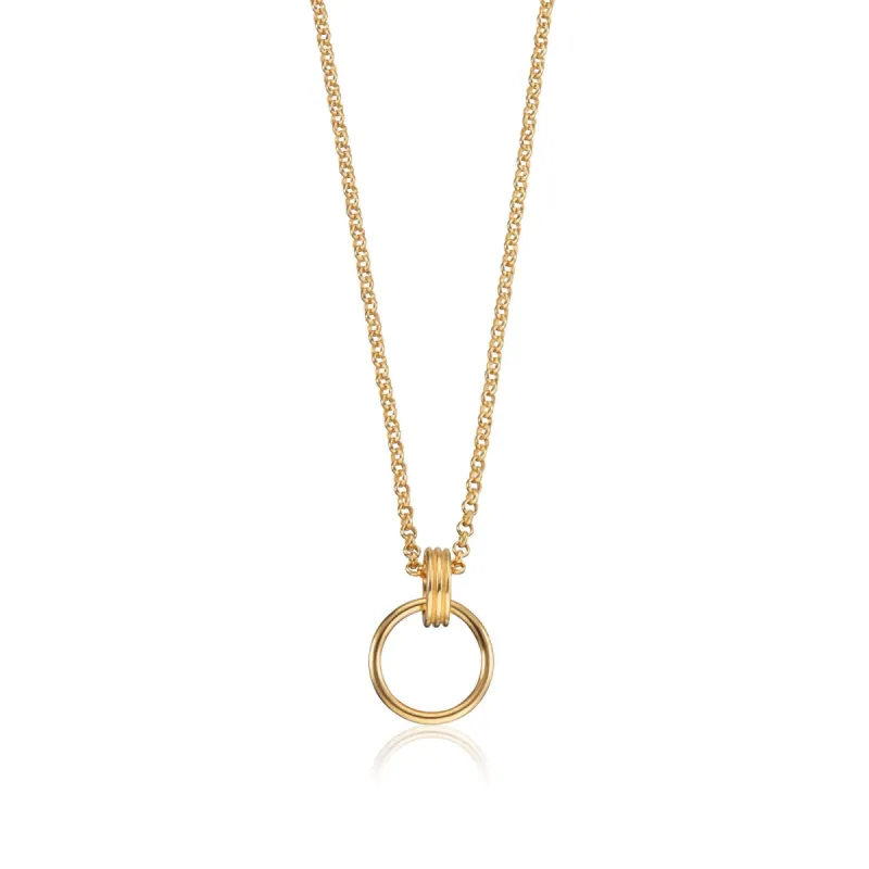 Gold Plated Charm Capture Necklace sold by Lily Charmed