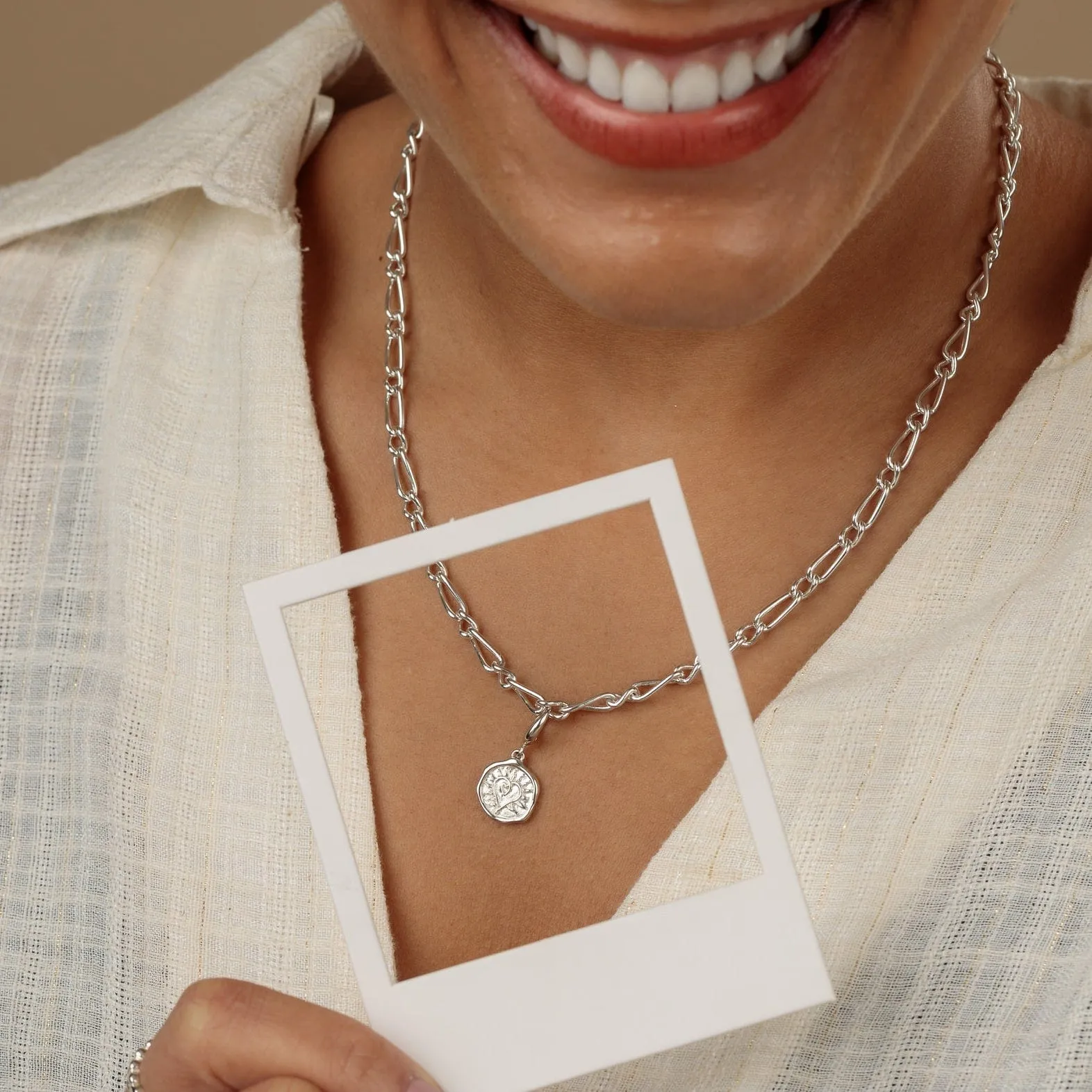 Silver My Story Charm Collector Necklace sold by Lily Charmed product image thumbnail 2