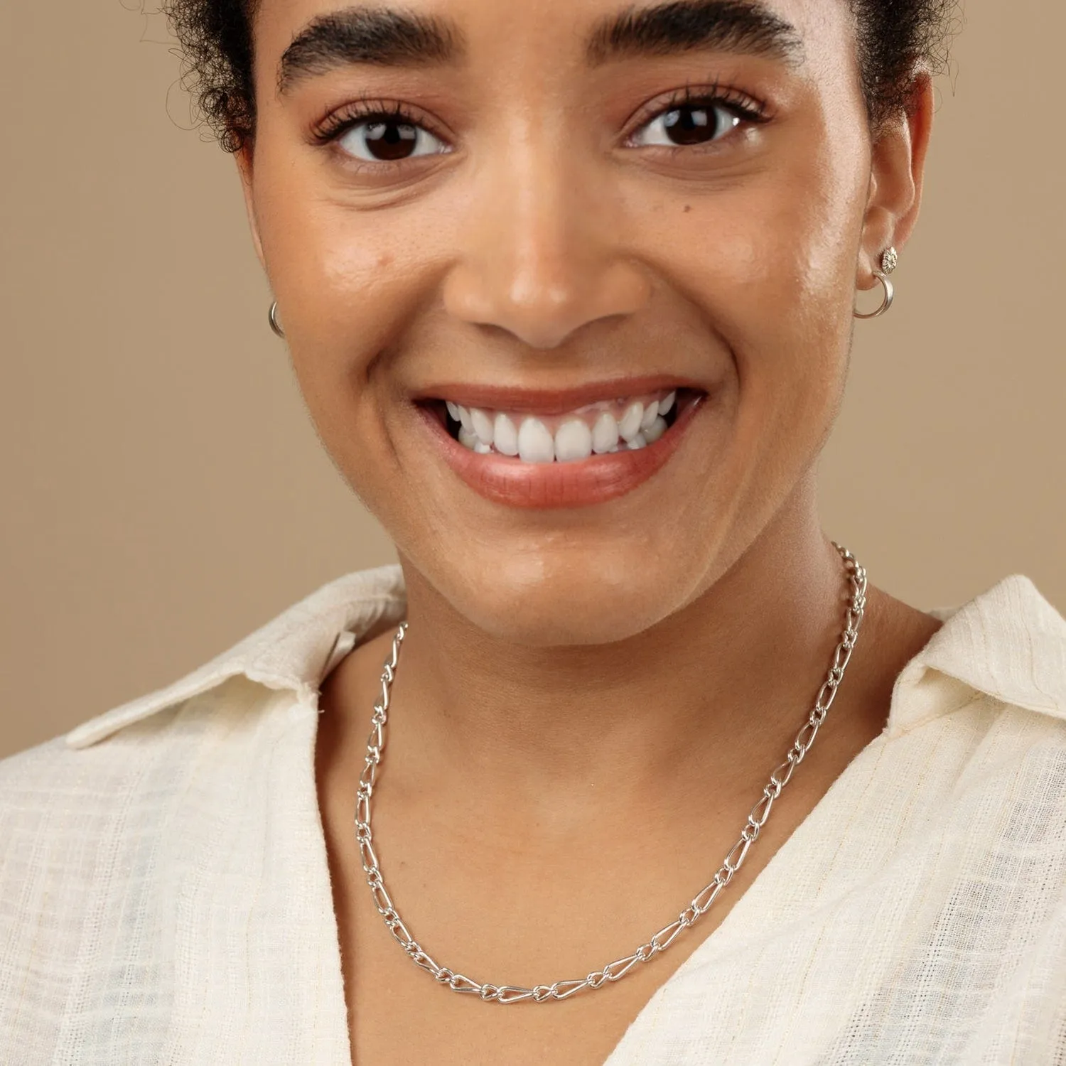 Silver My Story Charm Collector Necklace sold by Lily Charmed product image thumbnail 3