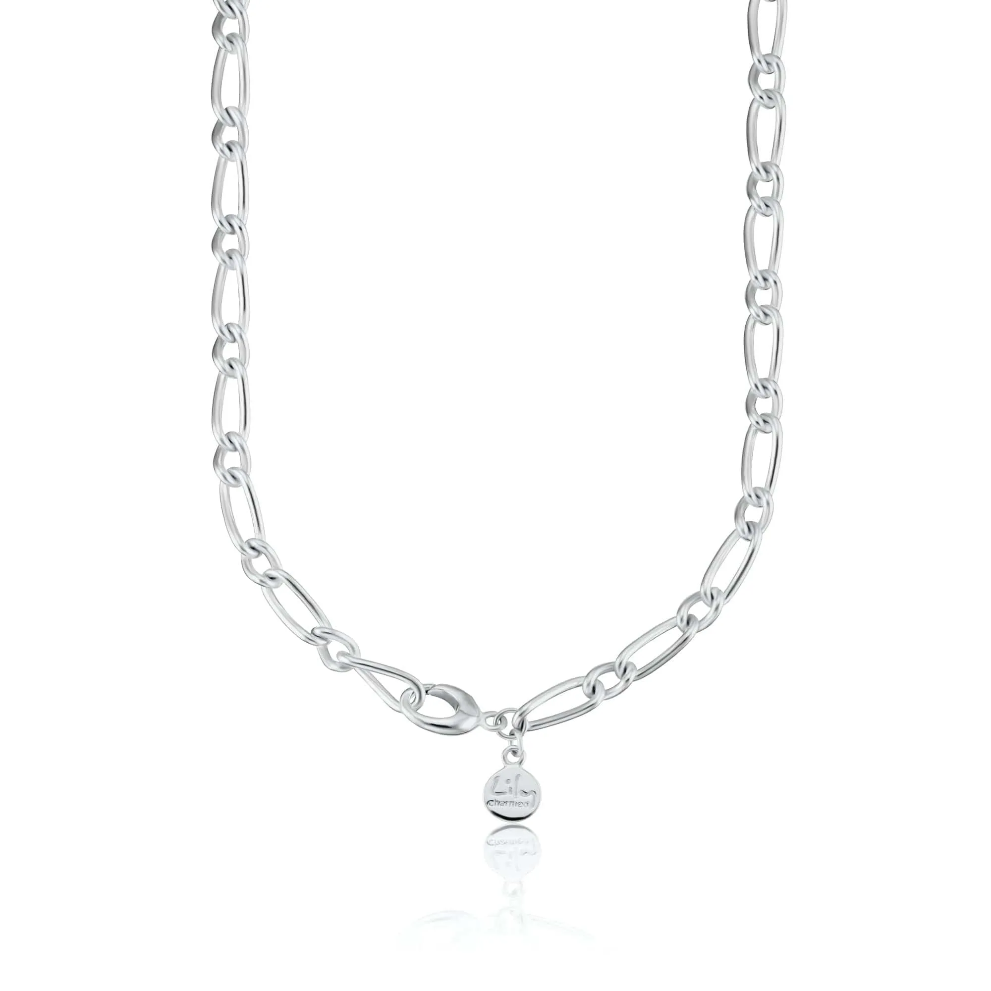 Silver My Story Charm Collector Necklace sold by Lily Charmed product image thumbnail 5