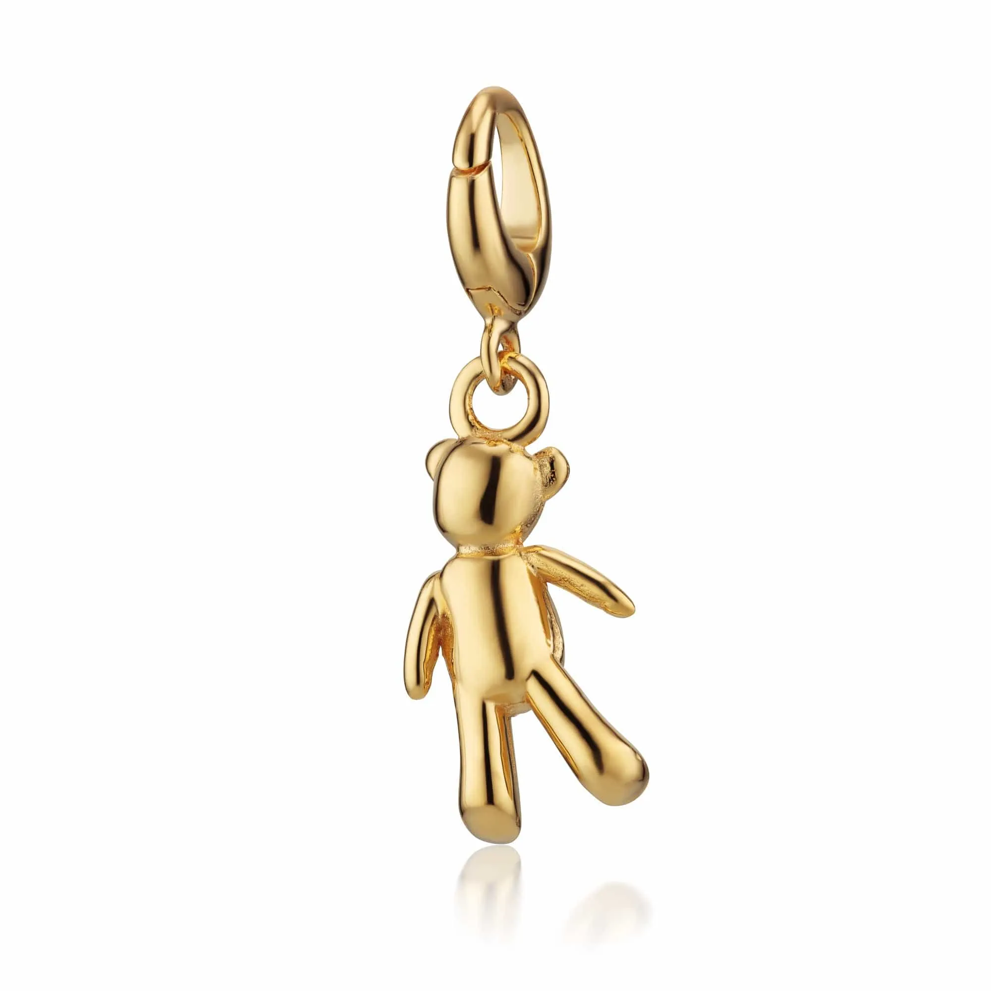 Gold Plated Vintage Teddy Bear Charm sold by Lily Charmed product image thumbnail 2