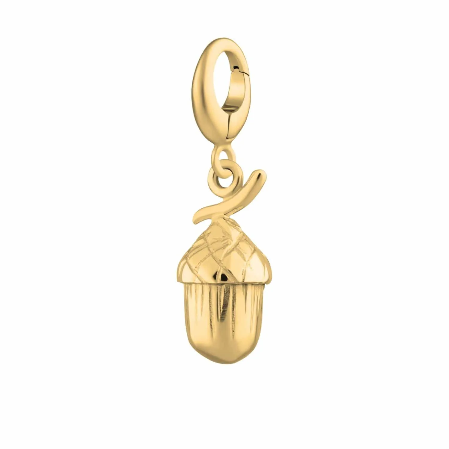 Gold Plated Acorn Charm sold by Lily Charmed