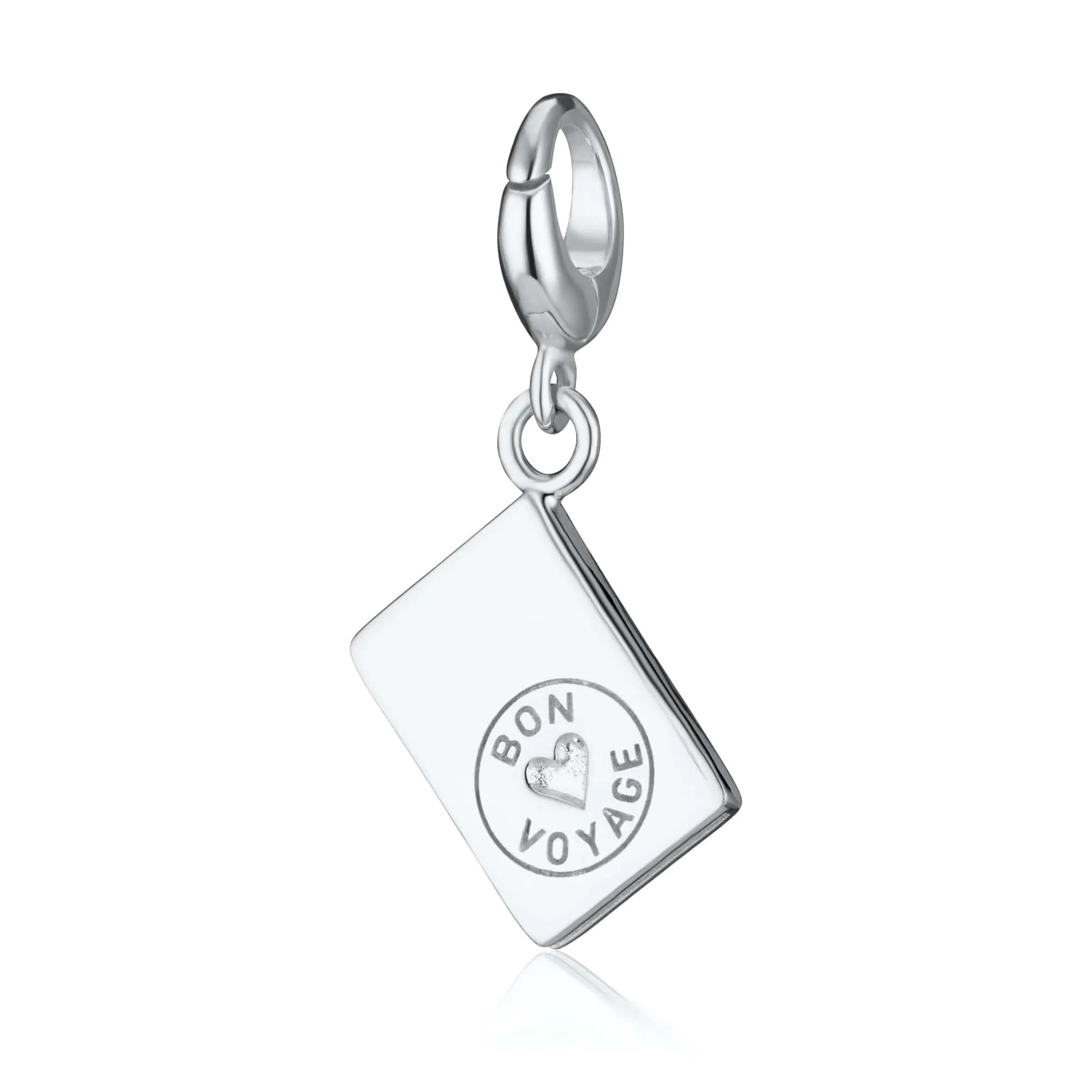 Silver Passport Charm sold by Lily Charmed product image thumbnail 2