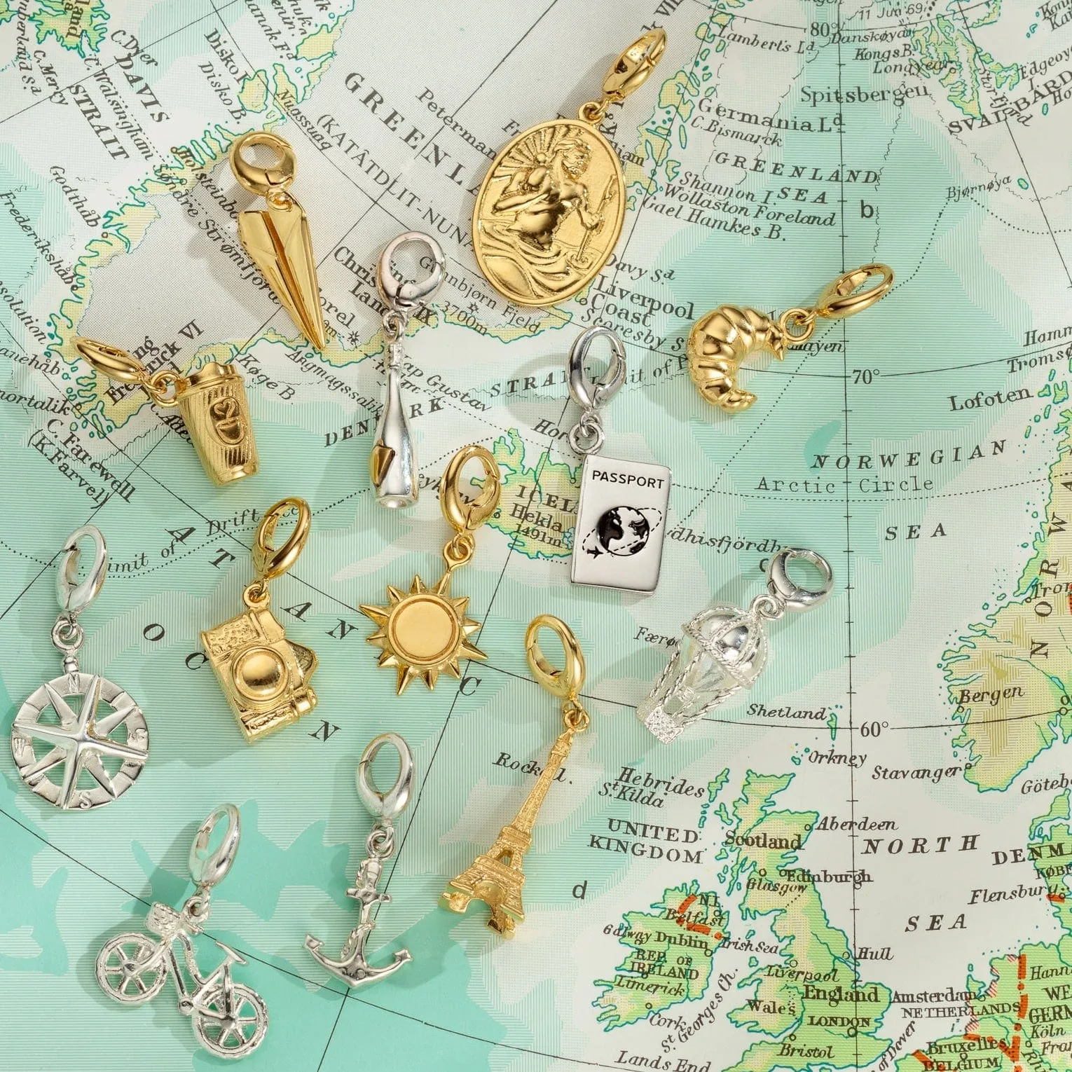 Silver Passport Charm sold by Lily Charmed product image thumbnail 4