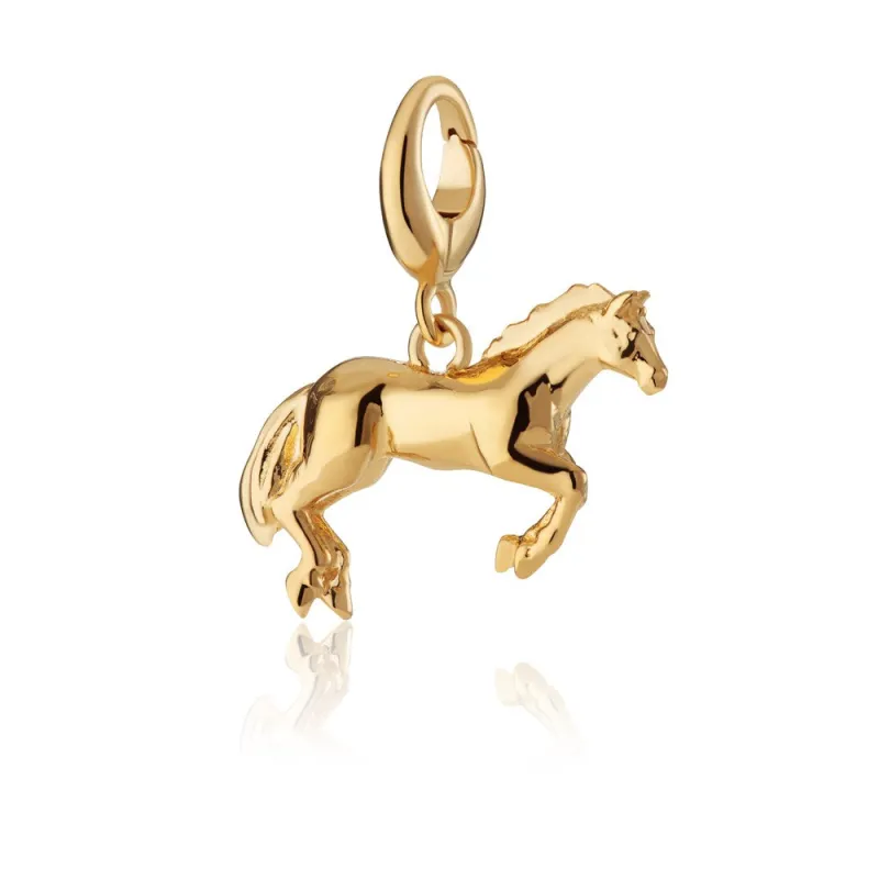 Gold Horse Charm made by Lily Charmed