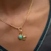 Gold Plated Turtle Charm sold by Lily Charmed