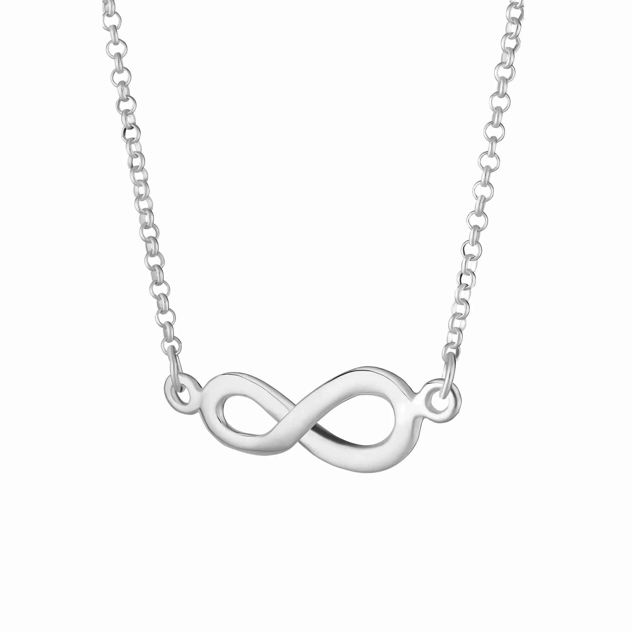 Silver Infinity Necklace sold by Lily Charmed
