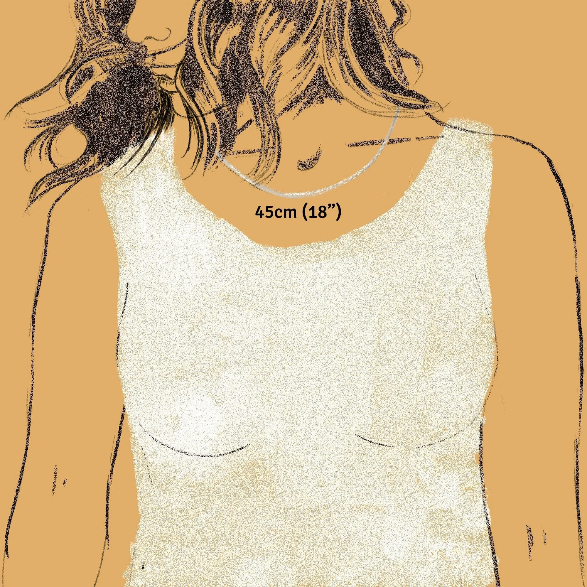 Silver Blue Lapis Healing Stone Charm Necklace (Wisdom) sold by Lily Charmed product image thumbnail 5