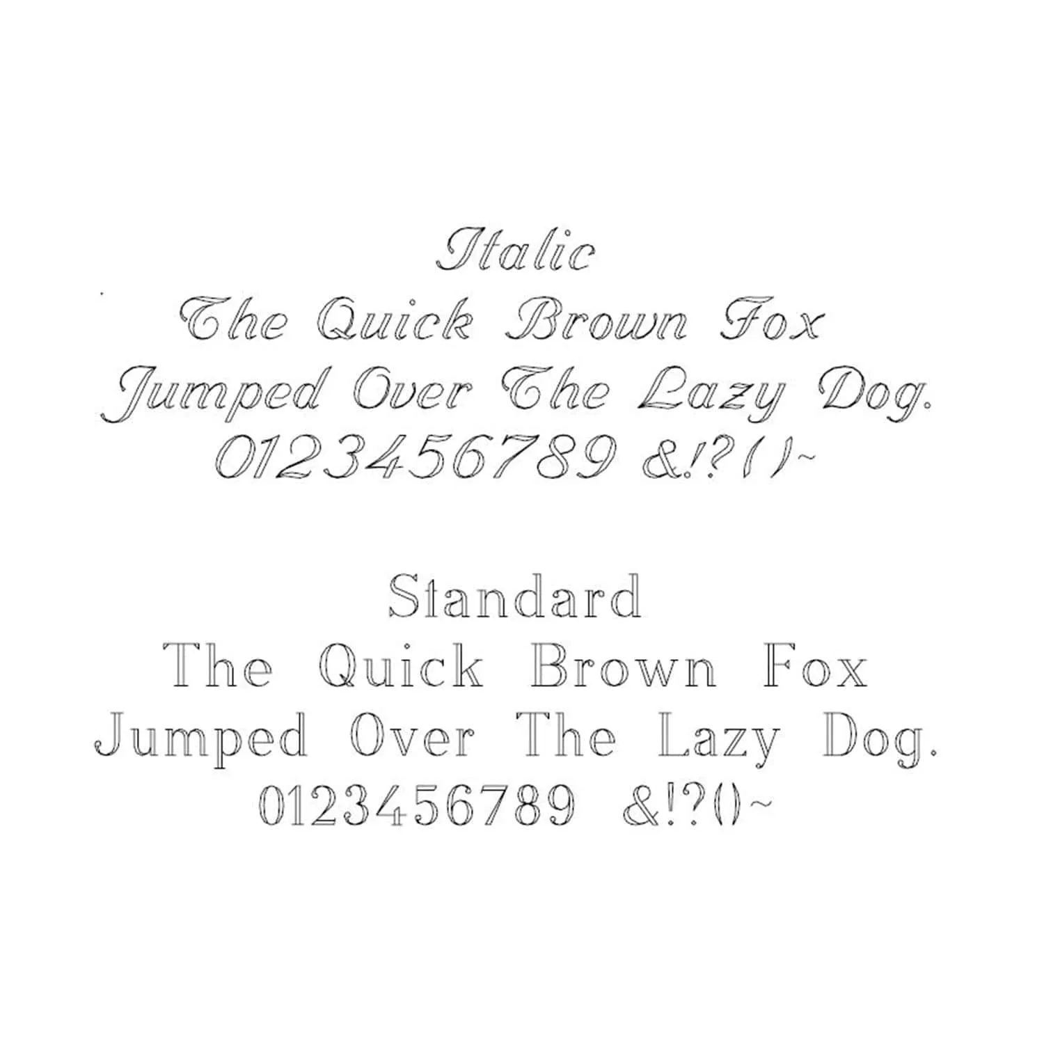 Engraved Silver Manifest Magic Charm Necklace sold by Lily Charmed product image thumbnail 3