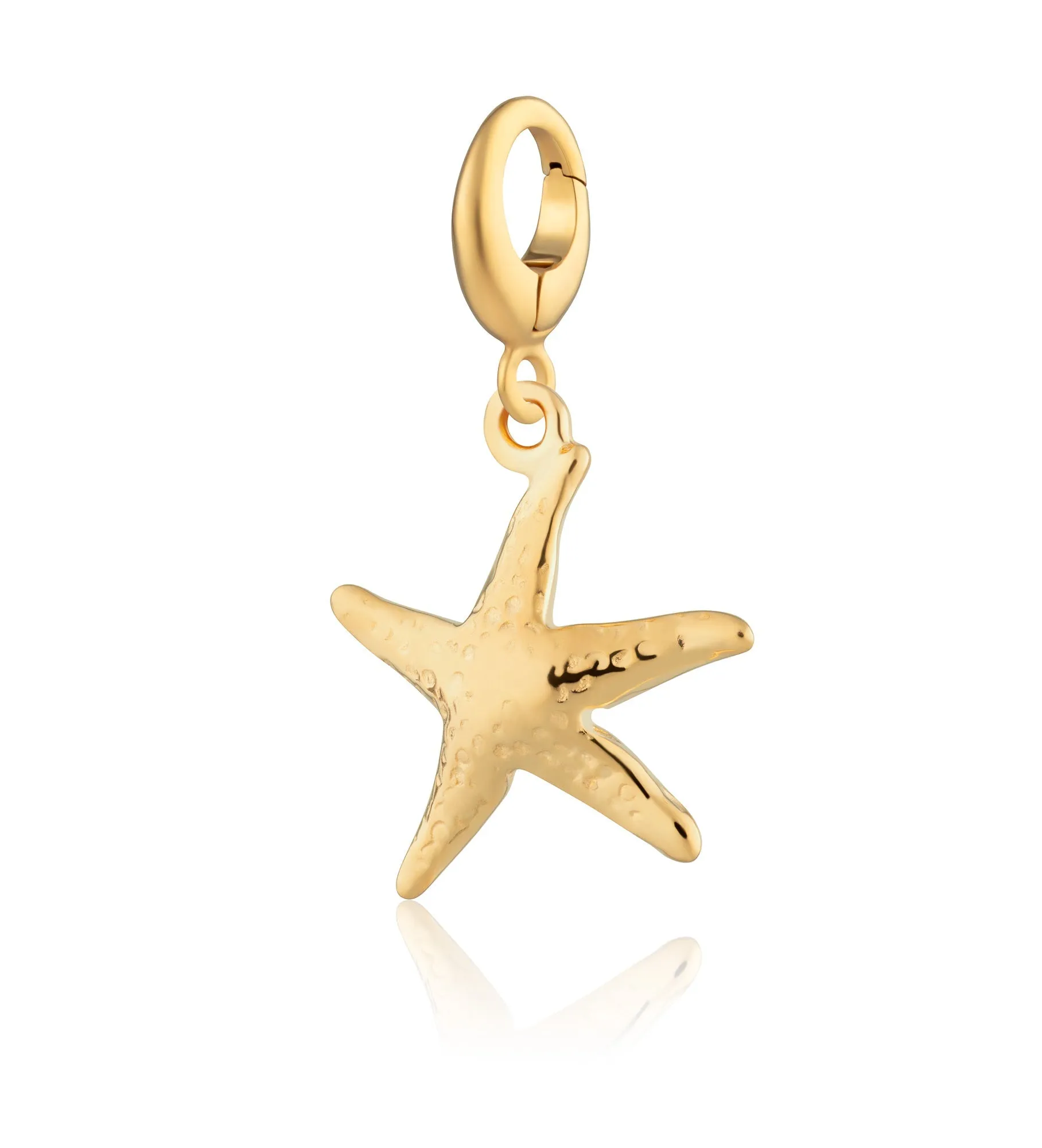 Gold Plated Starfish Charm sold by Lily Charmed