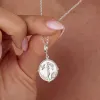 Silver Goddess of Love Aphrodite Necklace sold by Lily Charmed