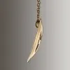 Single Sided 3-D 28x28mm Round Traditional Monogram Pendant sold by Limoges Jewelry
