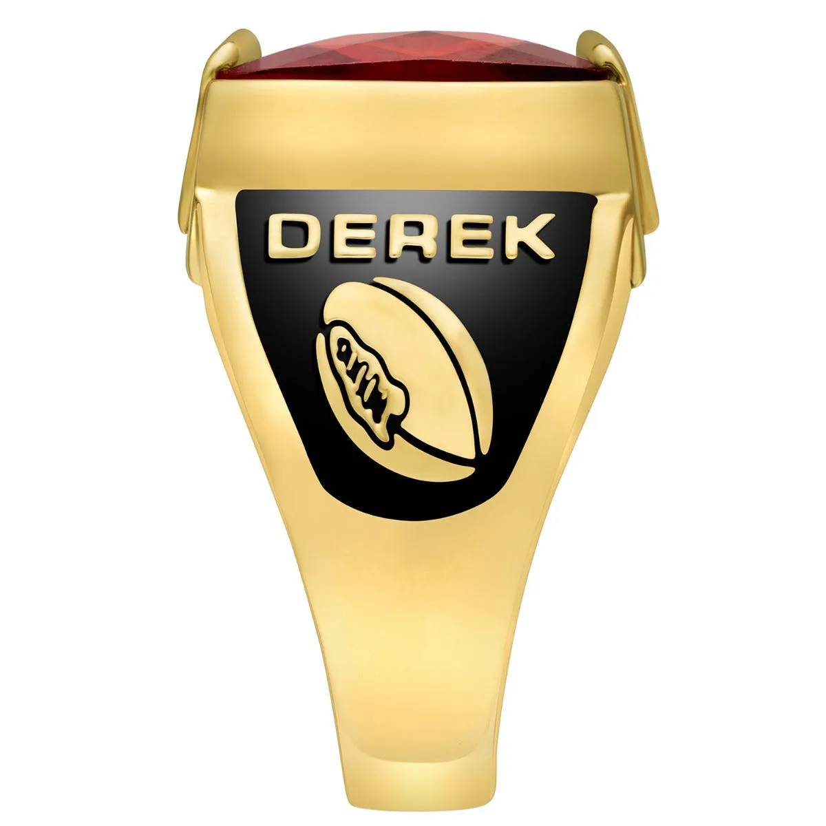 Men's Yellow CELEBRIUM Traditional Deco Class Ring sold by Limoges Jewelry product image thumbnail 3