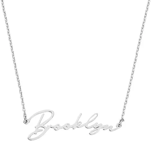 Handwritten Script Name Necklace sold by Limoges Jewelry product image thumbnail 2