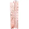 Women's 14K Rose Gold Plated Round Birthstone Stackable Class Ring sold by Limoges Jewelry