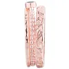 Women's 14K Rose Gold Plated Round Birthstone Stackable Class Ring sold by Limoges Jewelry