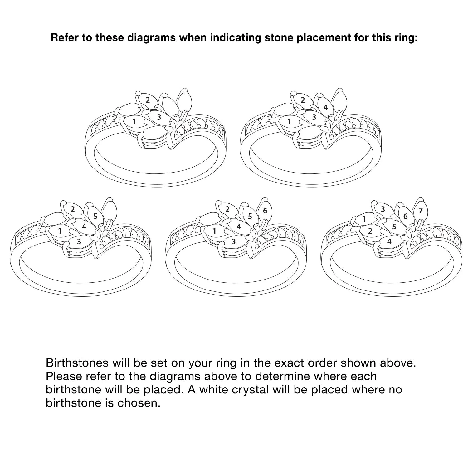 Sterling Silver Family Marquise Birthstone Ring with CZ sold by Limoges Jewelry product image thumbnail 4