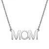 Sterling Silver Mom Station Necklace sold by Limoges Jewelry