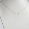 Sterling Silver Mom Station Necklace sold by Limoges Jewelry