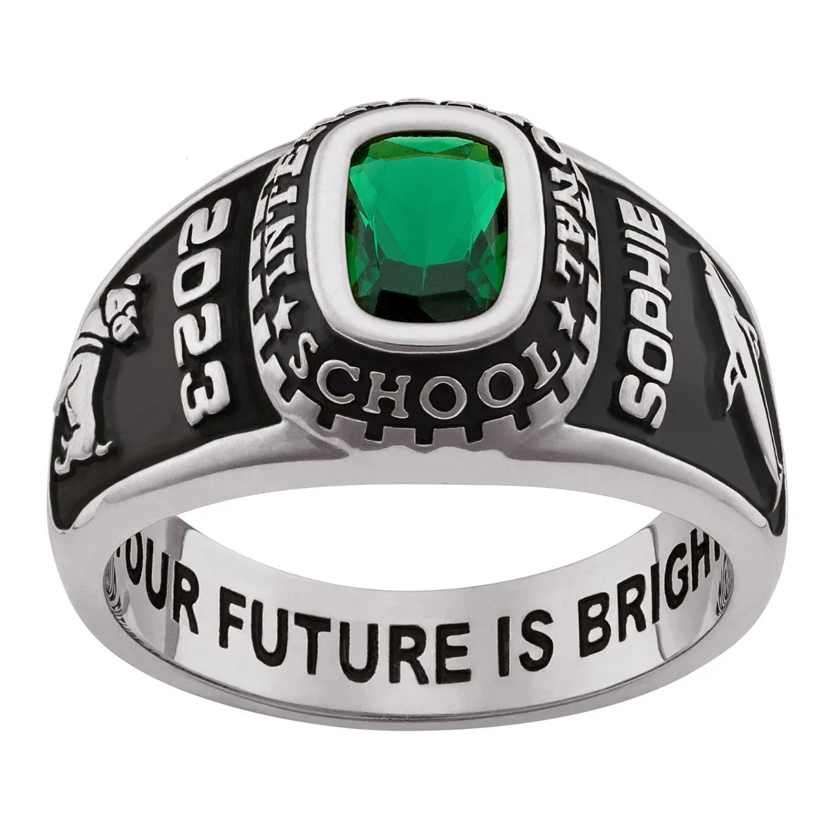 Ladies CELEBRIUM Traditional Class Ring sold by Limoges Jewelry