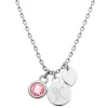 Mini Heart Cluster Necklace sold by Limoges Jewelry