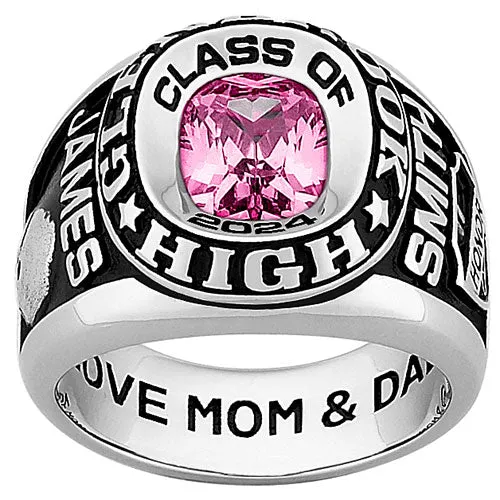 Men's CELEBRIUM Double Row Traditional Class Ring sold by Limoges Jewelry product image thumbnail 2