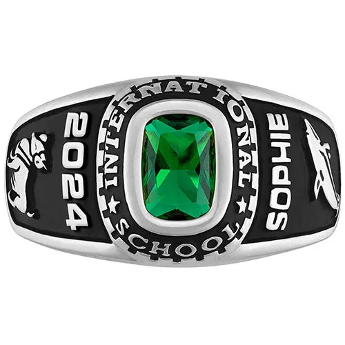 Women's CELEBRIUM Traditional Class Ring sold by Limoges Jewelry product image thumbnail 2