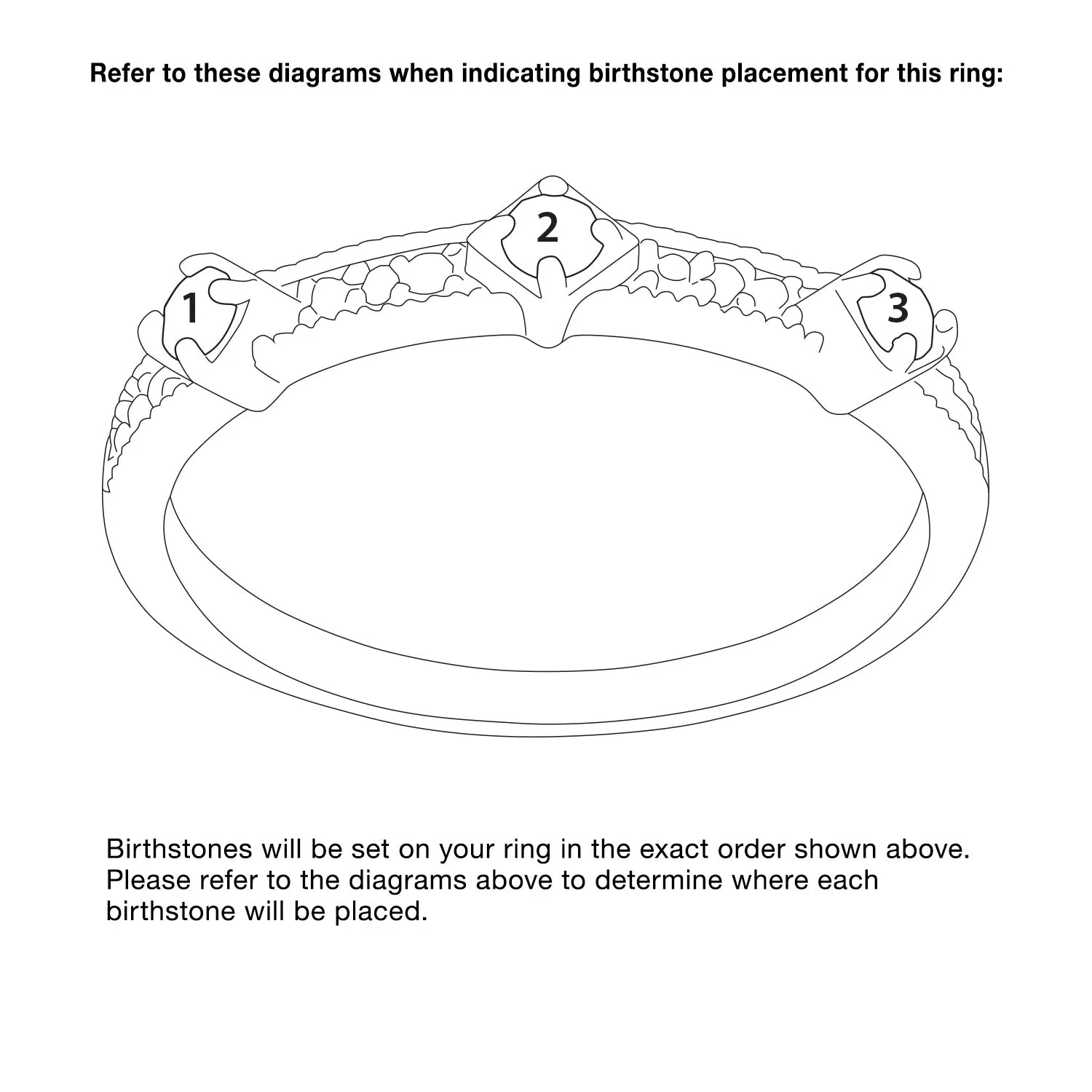 14K Gold over Sterling Vintage Birthstone with Diamond Accent Ring sold by Limoges Jewelry product image thumbnail 4