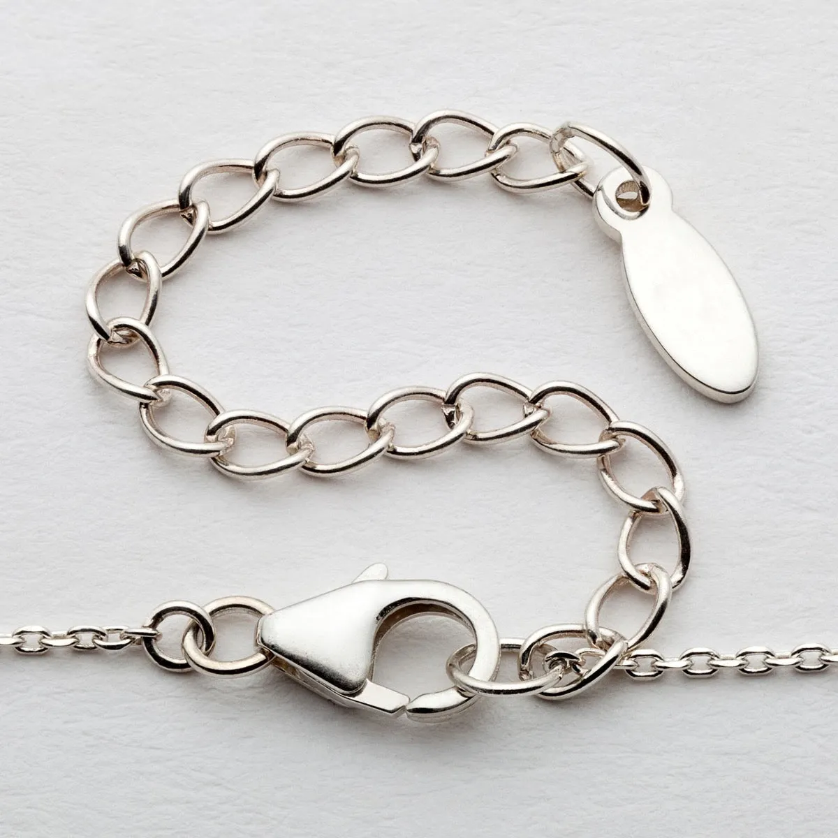 Sterling Silver Engraved Name Infinity with Cross Necklace sold by Limoges Jewelry product image thumbnail 3