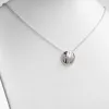 Single Sided 3-D 18x18mm Round Traditional Monogram Pendant sold by Limoges Jewelry