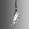 Single Sided 3-D 18x18mm Round Traditional Monogram Pendant sold by Limoges Jewelry